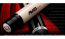 Billiard Cue, Pool, Cuetec AVID Era 6PT NW, Grey, 3/8x14, 12.25mm