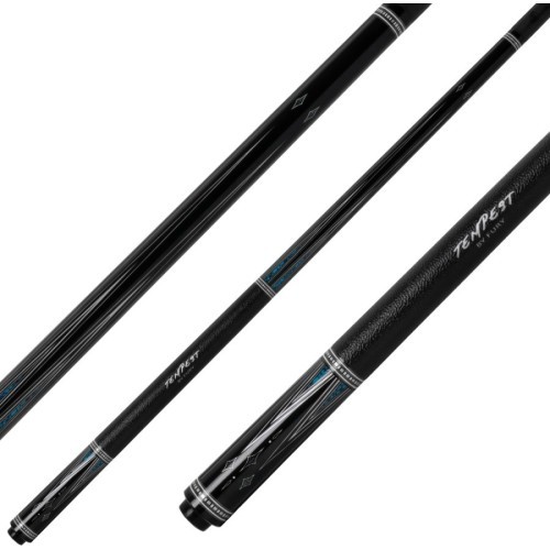 Biliardo kijis Fury Tempest 3, Pool, C1 Max Carbon kotas, 12,5 mm, 3/8x10