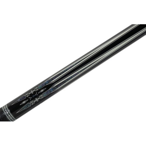 Biliardo lazda Fury Tempest 4, C1 Max Carbon strypas, 12,5 mm, 3/8x10