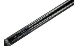 Biliardo lazda Fury Tempest 4, C1 Max Carbon strypas, 12,5 mm, 3/8x10