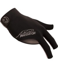 Biliardo pirštinė Predator Second Skin, 3 pirštų, juoda-pilka, dešinei rankai, L&XL