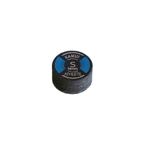 Bilijardo lazdos antgalis Kamui Athlete, 14 mm, minkštas (S)