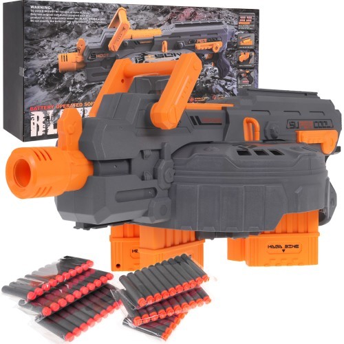 Игрушечная винтовка Blaze Storm, серебристая