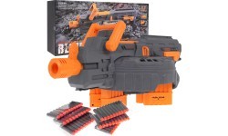 Игрушечная винтовка Blaze Storm, серебристая