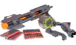 Игрушечная винтовка Blaze Storm, серебристая