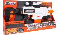 Игрушечная винтовка Fast Pioneer, белая