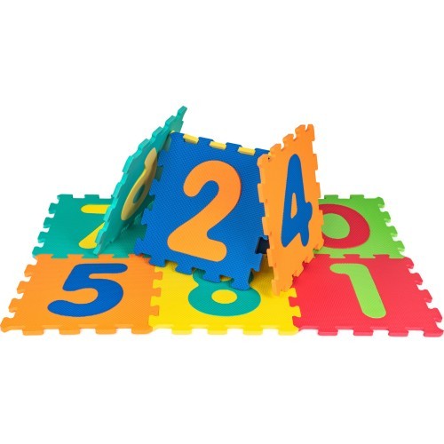 Коврик с цифрами 32x32 см