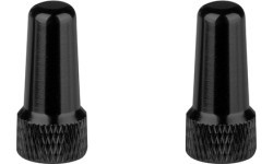 FV (Presta) Valve Core, aluminum, black (pair)