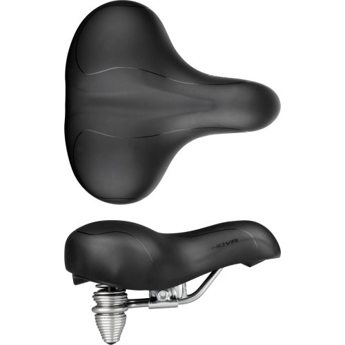 Force Nova2 Women's Bicycle Saddle, 280 x 250 mm (with springs)