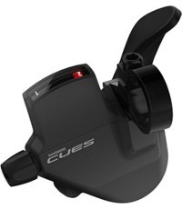 Pavarų rankenėlė Shimano CUES SL-U4000LSET // Rapidfire Plus Mono, 2-speed, su optiniu ekranu