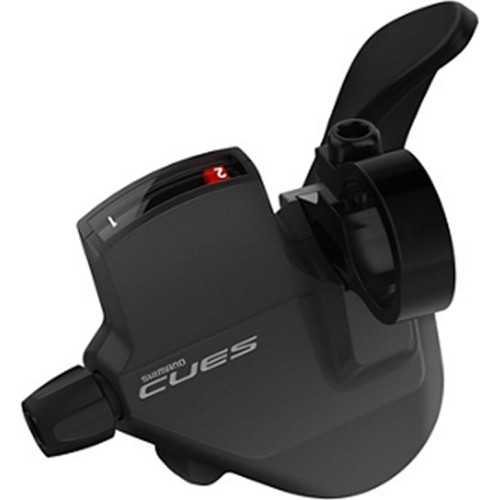 Shimano CUES SL-U4000LSET Shifter, Rapidfire Plus Mono, 2-speed, with optical display
