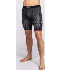 Venum Midnight Fury Vale Tudo Shorts - Black/Grey/Silver