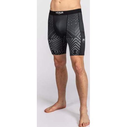 Venum Midnight Fury Vale Tudo Shorts - Black/Grey/Silver