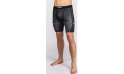 Venum Midnight Fury Vale Tudo Shorts - Black/Grey/Silver