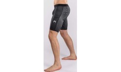 Venum Midnight Fury Vale Tudo Shorts - Black/Grey/Silver