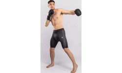 Шорты Venum Stealth Vale Tudo, черно-белые