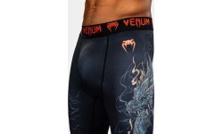 Vyriški Vale Tudo šortai Venum Thunder Dragon, juodi/pilki/variniai