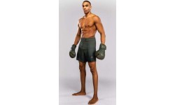 Venum Stealth MMA šortai – chaki/tamsiai žali