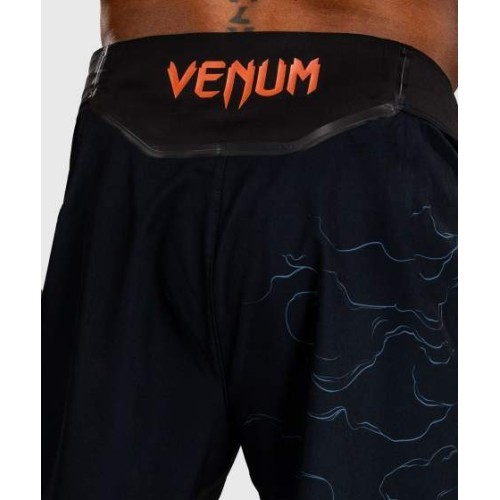 MMA šortai Venum Thunder Dragon - juodi/pilki/variniai