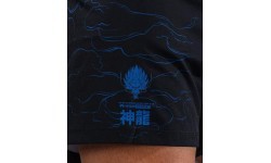 MMA šortai Venum Thunder Dragon, juodi/karališkai mėlyni