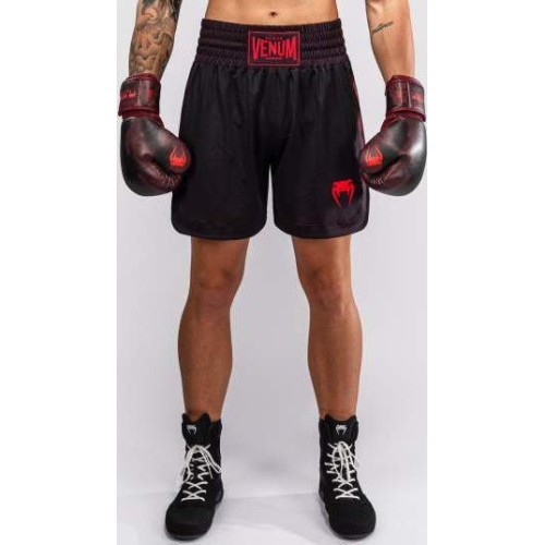 Venum Spectre Boxing Shorts - Black/Red