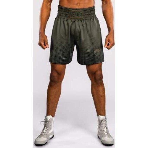 Venum Stealth Boxing Shorts - Khaki/Dark Green