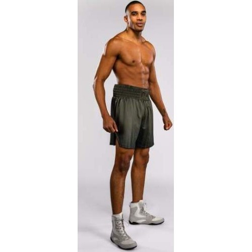 Venum Stealth Boxing Shorts - Khaki/Dark Green