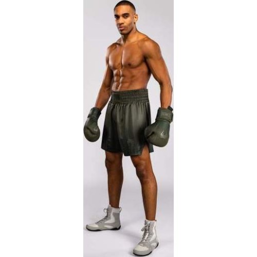 Venum Stealth Boxing Shorts - Khaki/Dark Green