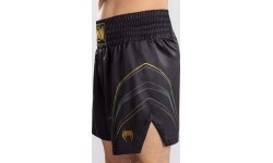 Шорты для бокса Venum Streamline, чёрно-золотые