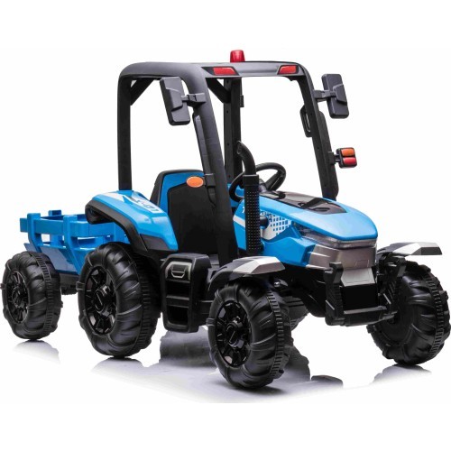 Tractor Vehicle BLAST With Trailer Blue