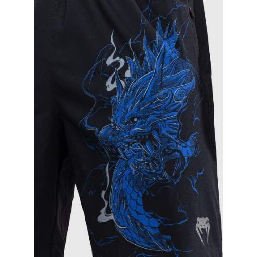 Venum Thunder Dragon Training Shorts - Black/Royal Blue