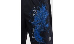 Тренировочные шорты Venum Thunder Dragon – чёрный/королевский синий