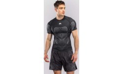 Venum Midnight Fury trumparankovis rashguardas – juoda/pilka/sidabrinė