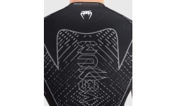 Venum Midnight Fury Short Sleeve Rashguard - Black/Grey/Silver
