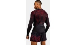 Venum Spectre ilgarankoviai rashguard marškinėliai – juoda/raudona