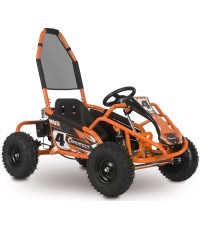 Benzininis kartingas MUD MONSTER, oranžinis