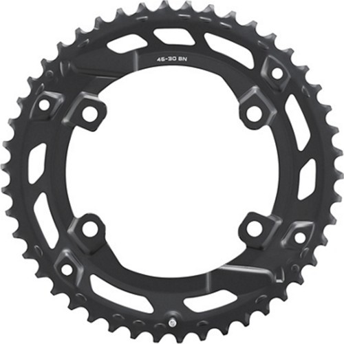 Передняя звезда Shimano CUES FC-U6000-2, 46T, BCD 110 mm
