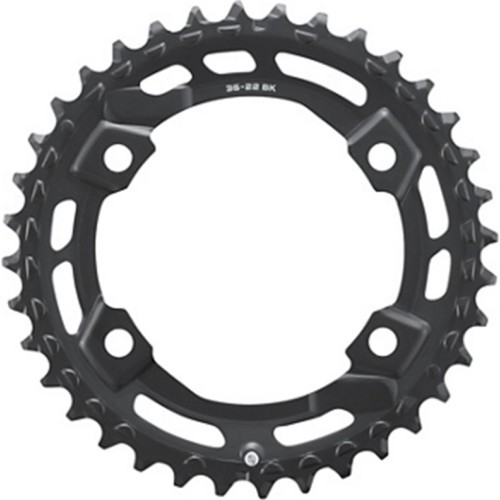 Передняя звезда Shimano CUES FC-U6000-2/FC-U6000-2B // 36T, B.C.D.: 96 мм