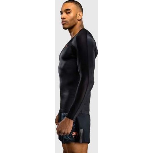 Рашгард с длинным рукавом Venum Thunder Dragon - Black/Grey/Copper