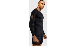 Рашгард с длинным рукавом Venum Thunder Dragon - Black/Grey/Copper