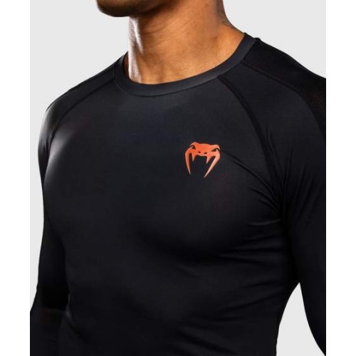 Рашгард с длинным рукавом Venum Thunder Dragon - Black/Grey/Copper