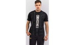 Marškinėliai Karate Combat by Venum – juoda/pilka