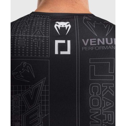Karate Combat by Venum Dry-Tech marškinėliai be rankovių – juoda/pilka