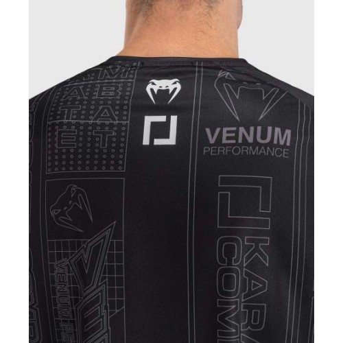 Karate Combat by Venum Dry-Tech marškinėliai – juoda/pilka