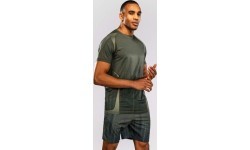 Venum Stealth Dry-Tech T-Shirt - Khaki/Dark Green