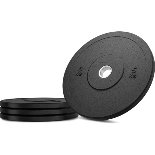 Olimpinis guminis svoris 5 kg Marbo Sport MW-Bumper-5KG