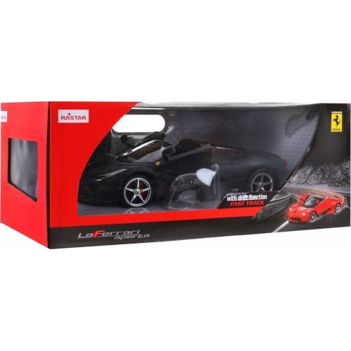 Игрушечный автомобиль LaFerrari Aperta черный 1:14 RASTAR
