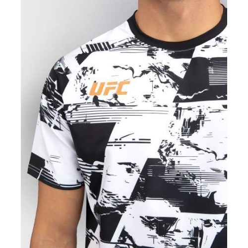 Men's UFC Zenith by Venum White Authentic Fight Week Performance Short Sleeve T-Shirt