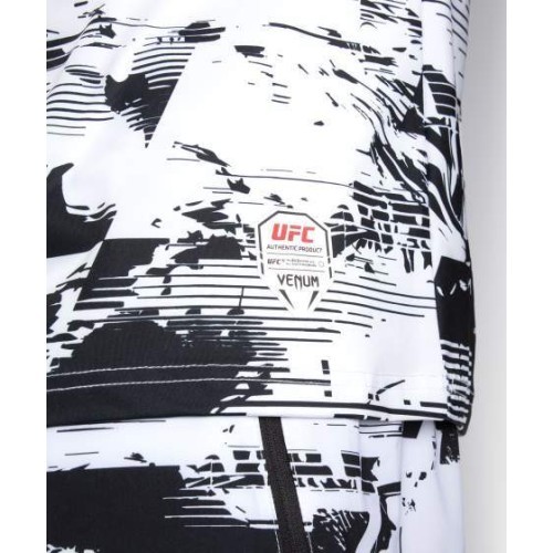 Men's UFC Zenith by Venum White Authentic Fight Week Performance Short Sleeve T-Shirt