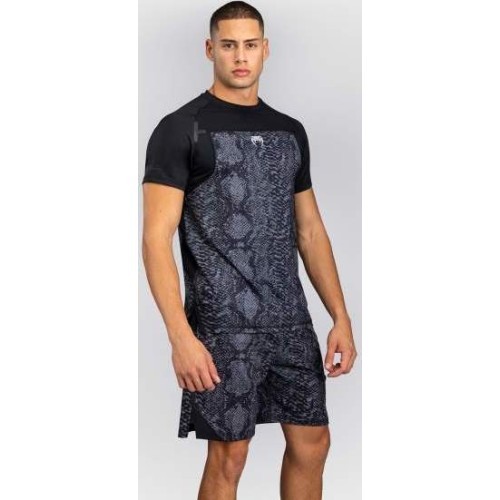 Venum G-Fit Scales Dry-Tech T-Shirt - Black/ Charcoal Grey